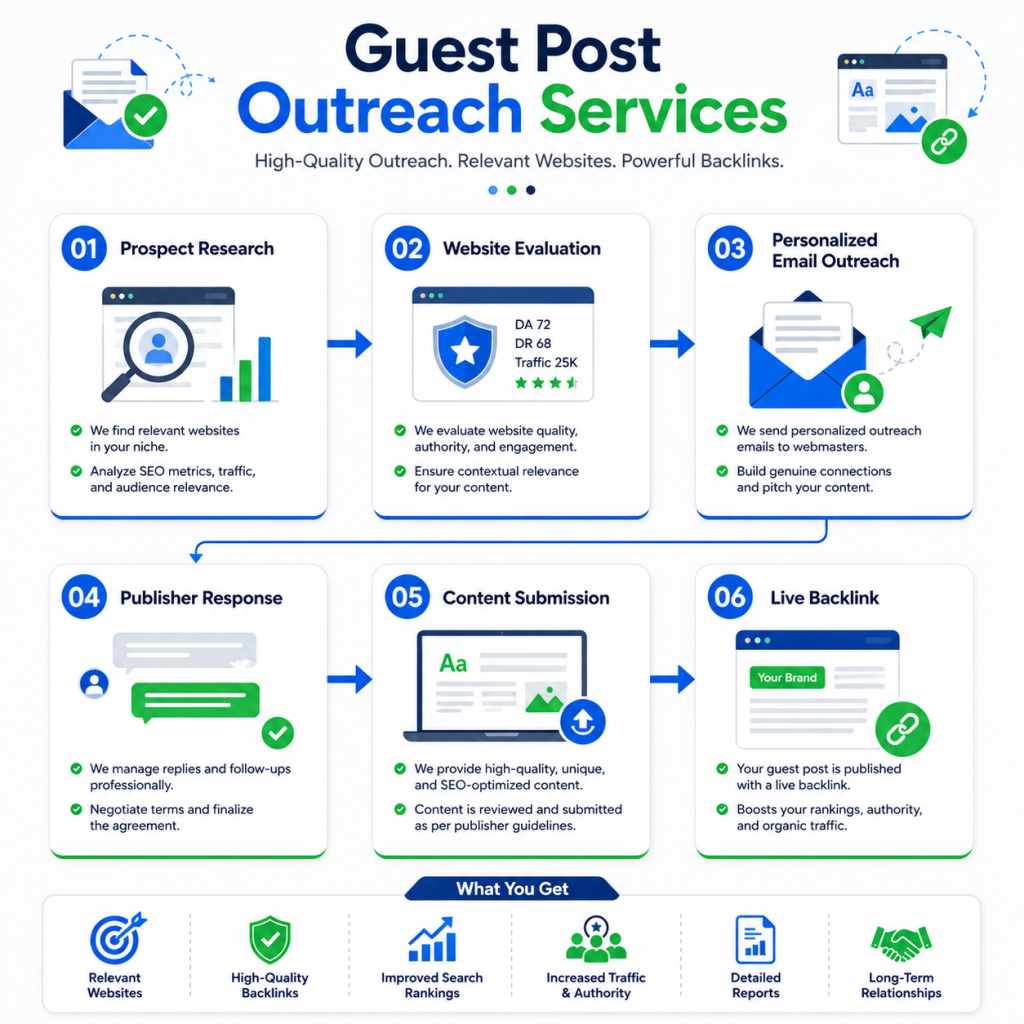 Guest Post Outreach Services: The Smart Way to Build Links and Grow Traffic